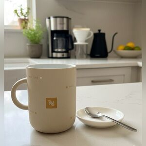 Nespresso 2414 Mug Jean Imbert From 2024 Advent Calendar Beige Gold
